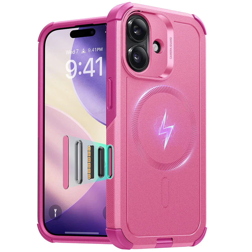 Levně ESR Cyber Halolock pro iPhone 17 růžová