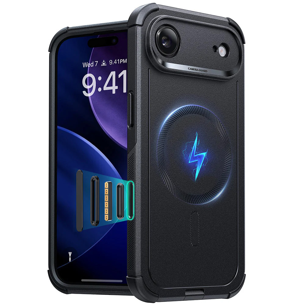 Levně ESR Cyber Halolock pro iPhone 17 Air černý