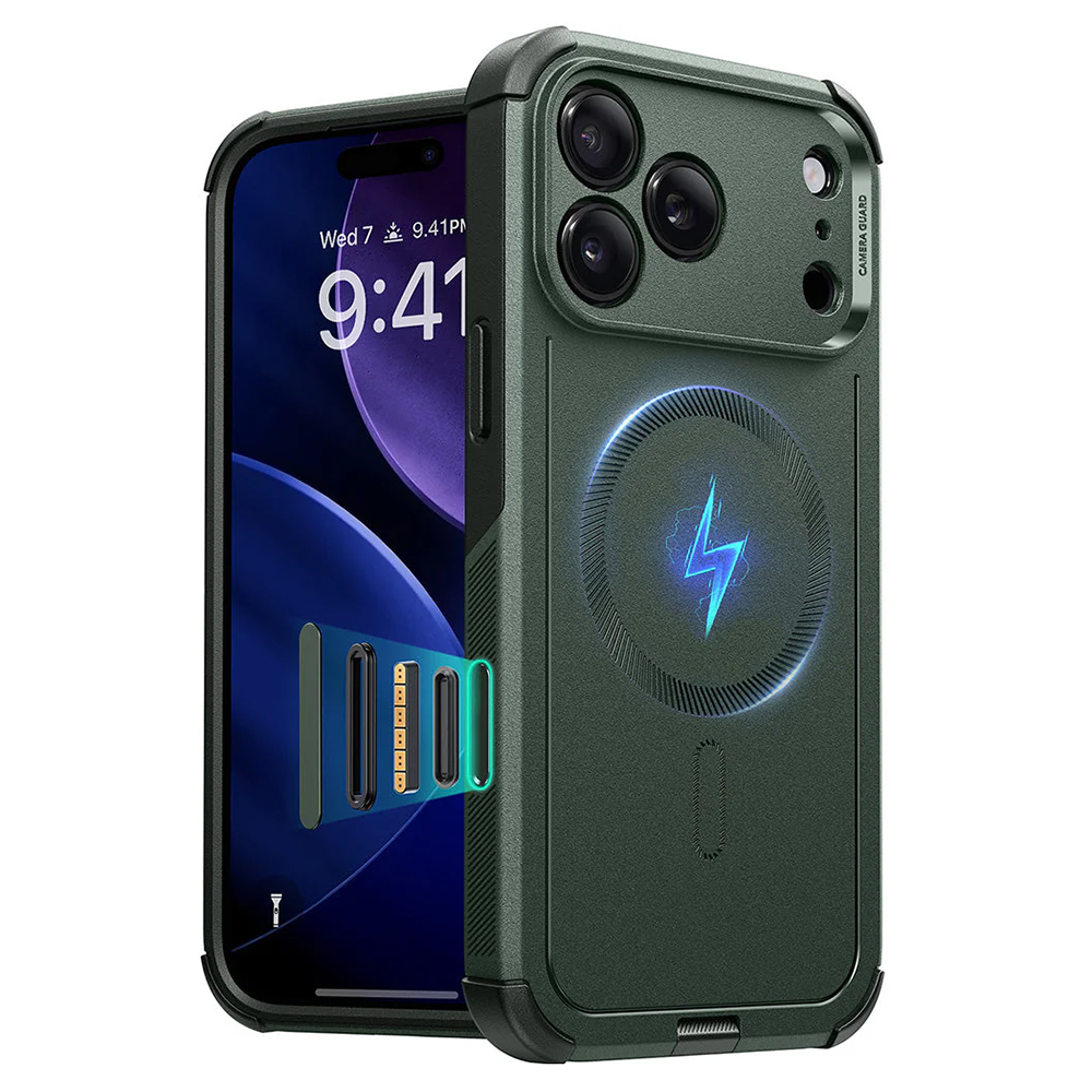 Levně ESR Cyber Halolock pro iPhone 17 Pro zelený