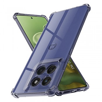 Techsuit Shockproof průhledný silikon Motorola Edge 60 Edge 60 Fusion kouřově černý