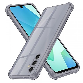 Techsuit Shockproof průhledný silikon Samsung Galaxy A16 4G A16 5G kouřově černý
