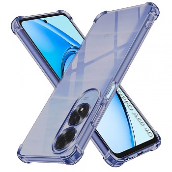 Techsuit nárazuvzdorný průhledný silikon Oppo A60 4G kouřově černý