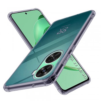 Techsuit Shockproof průhledný silikon Huawei nova 11 SE 12 SE kouřově černý