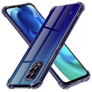 Techsuit Shockproof průhledný silikon Xiaomi Mi 10 Lite kouřově černý