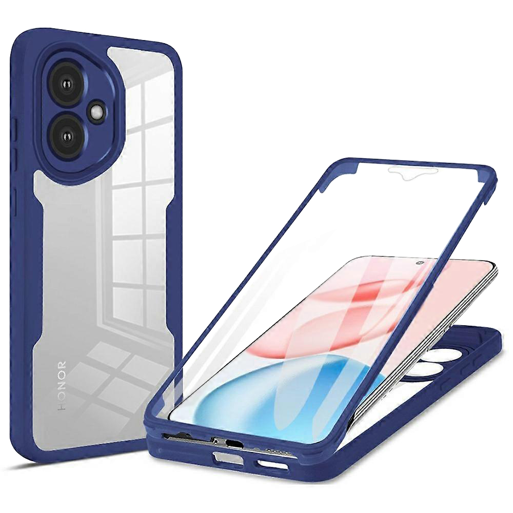 Levně Techsuit ColorVerse 360 Series + Ochranná fólie Honor 400 Modrá