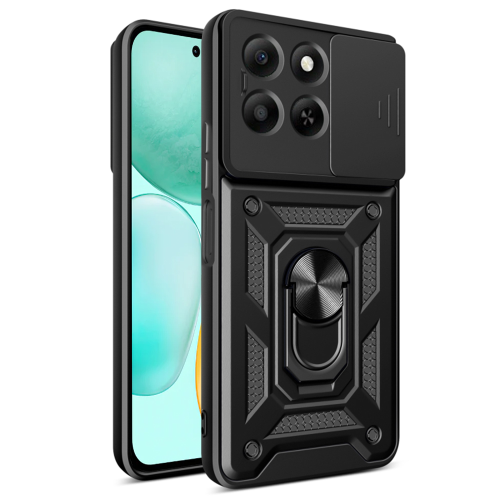 Levně Pouzdro Techsuit CamShield Series pro Honor X6c černé
