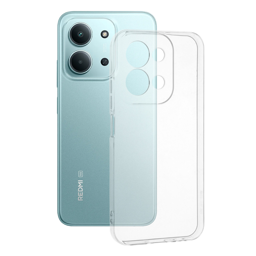 Levně Techsuit silikonové pouzdro Xiaomi Redmi 15C 4G / 5G průhledné