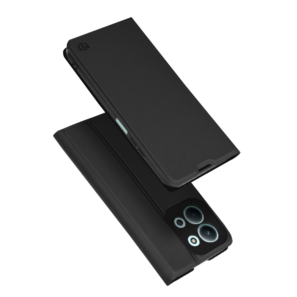 Levně Pouzdro Techsuit Magskin Book pro Xiaomi Redmi 15C 4G/5G černé