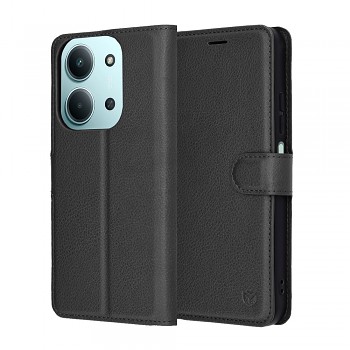 Pouzdro Techsuit Leather Folio pro Xiaomi Redmi 15C Poco C85 černé