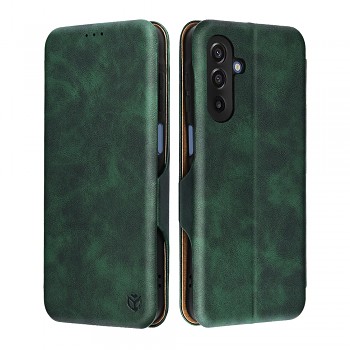 Pouzdro Techsuit Safe Wallet Plus pro Samsung Galaxy A17 5G A17 4G zelené