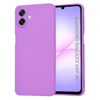 Techsuit SoftFlex pro Samsung Galaxy A07 4G fialový