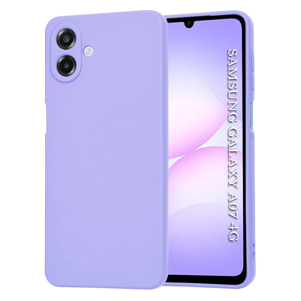 Levně Techsuit SoftFlex pro Samsung Galaxy A07 4G světle fialový