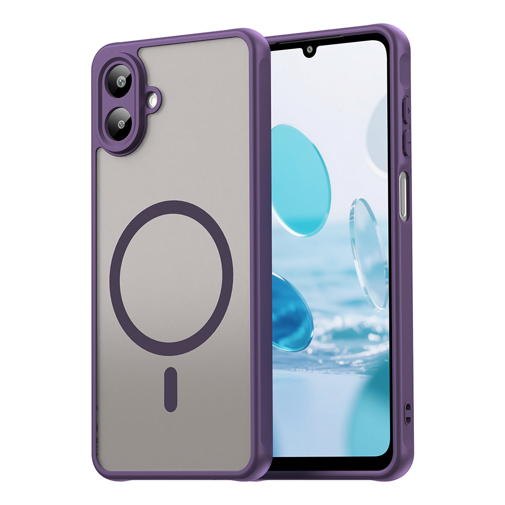 Levně Techsuit HaloFrost II MagSafe pro Samsung Galaxy A07 4G fialová