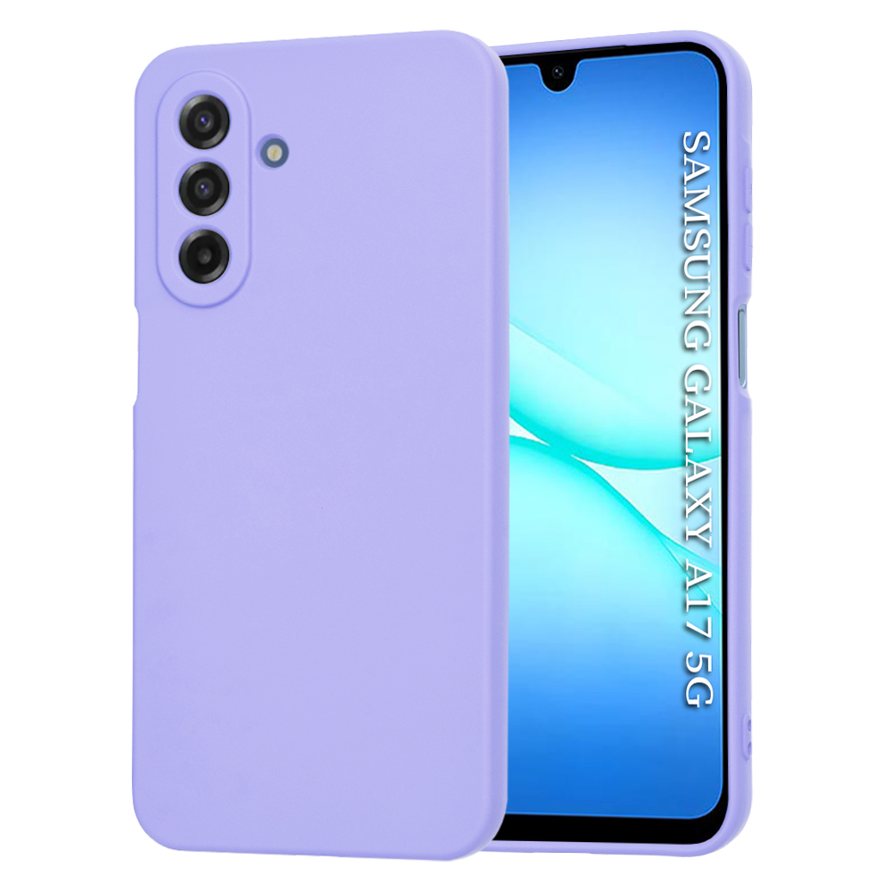 Levně Techsuit SoftFlex pro Samsung Galaxy A17 5G / A17 4G světle fialová