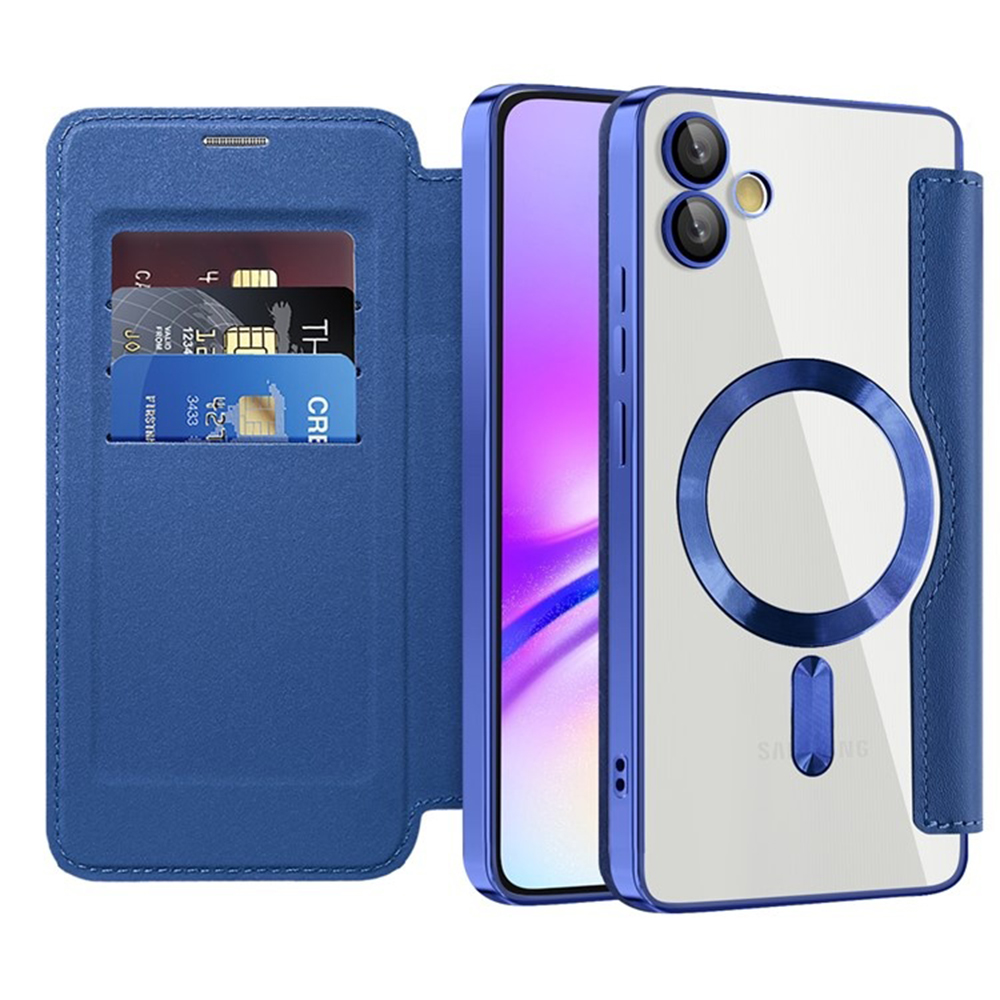 Levně Pouzdro na knihu Techsuit SmartMag pro Samsung Galaxy A05 modré