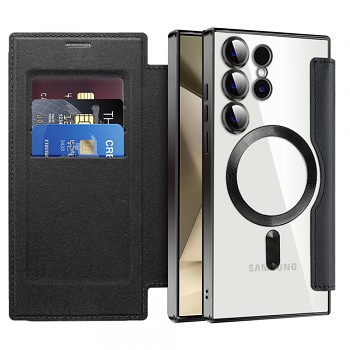 Pouzdro na knihu Techsuit SmartMag pro Samsung Galaxy S24 Ultra černé