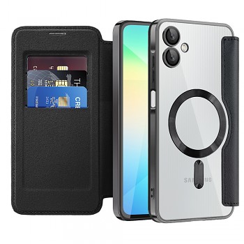 Pouzdro na knihu Techsuit SmartMag pro Samsung Galaxy A06 černé