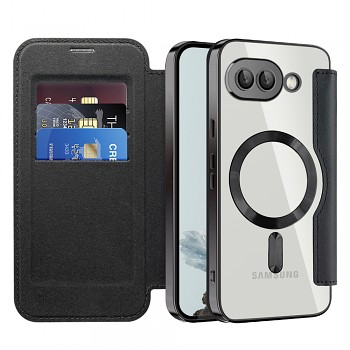 Pouzdro na knihu Techsuit SmartMag Google Pixel 9a černé