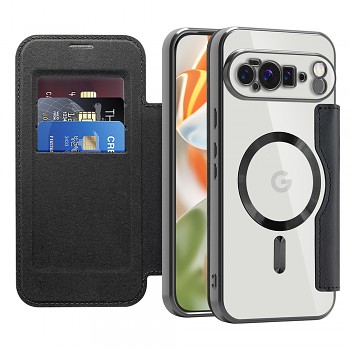 Pouzdro Techsuit SmartMag Book pro Google Pixel 10 Pro XL černé