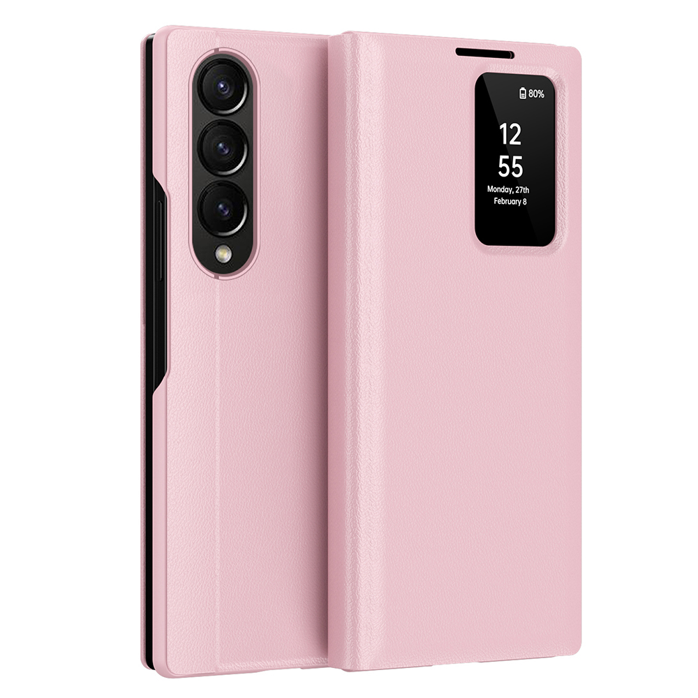 Levně Techsuit SmartView Series pro Samsung Galaxy Z Fold3 5G růžová