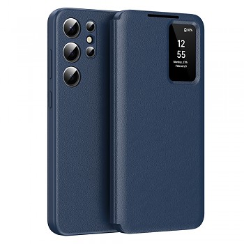 Techsuit SmartView Series pro Samsung Galaxy S24 Ultra modrá