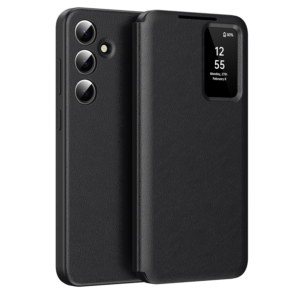 Levně Techsuit SmartView Series pro Samsung Galaxy S24 FE černá