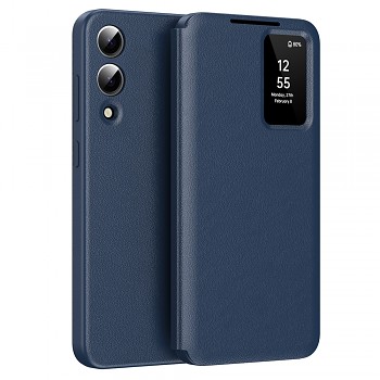 Techsuit SmartView Series pro Samsung Galaxy S25 Edge modrá