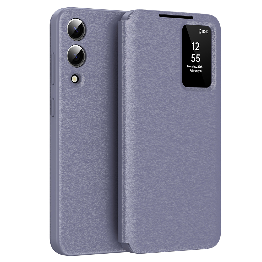 Levně Techsuit SmartView Series pro Samsung Galaxy S25 Edge fialová