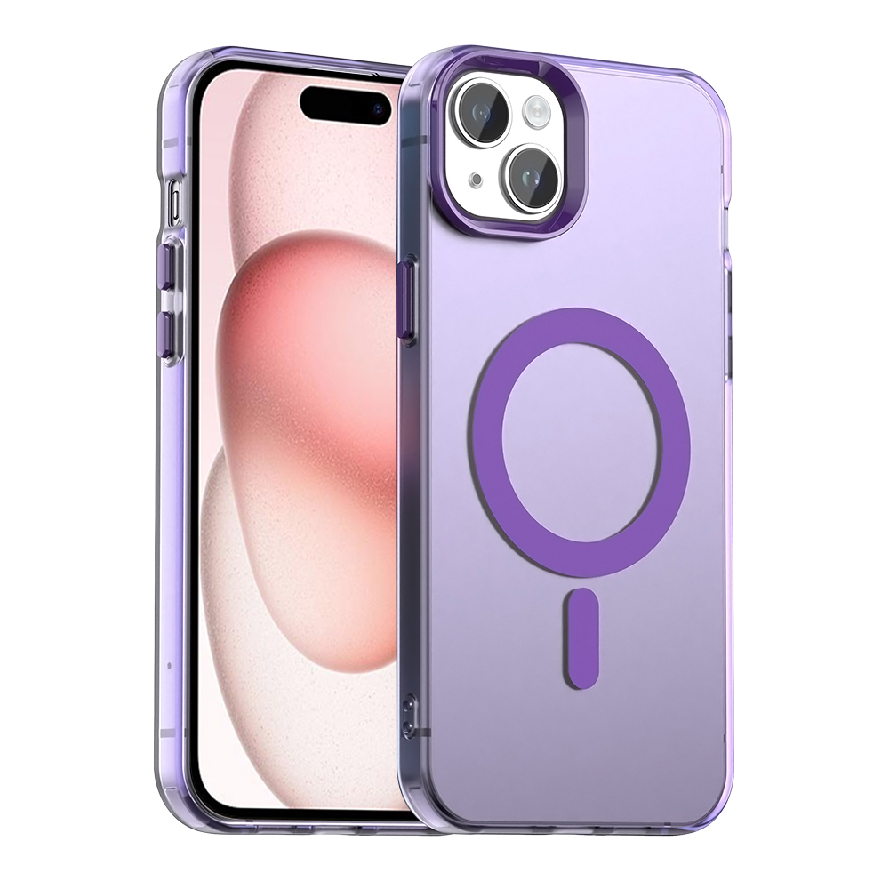 Levně Techsuit CandyCase MagSafe pro iPhone 15 fialová