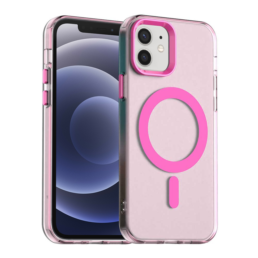 Levně Techsuit CandyCase MagSafe pro iPhone 12 iPhone 12 Pro růžová