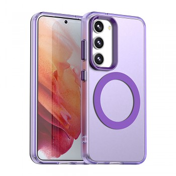 Techsuit CandyCase MagSafe pro Samsung Galaxy S23 fialová