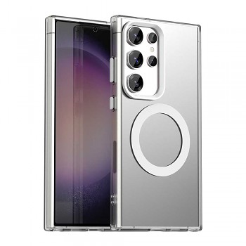 Techsuit CandyCase MagSafe pro Samsung Galaxy S23 Ultra bílá