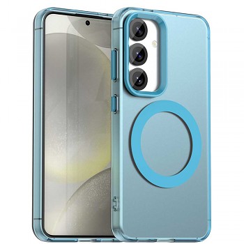 Pouzdro Techsuit CandyCase MagSafe pro Samsung Galaxy S23 FE modré