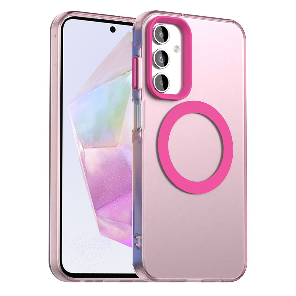Levně Techsuit CandyCase MagSafe pro Samsung Galaxy A35 5G růžová
