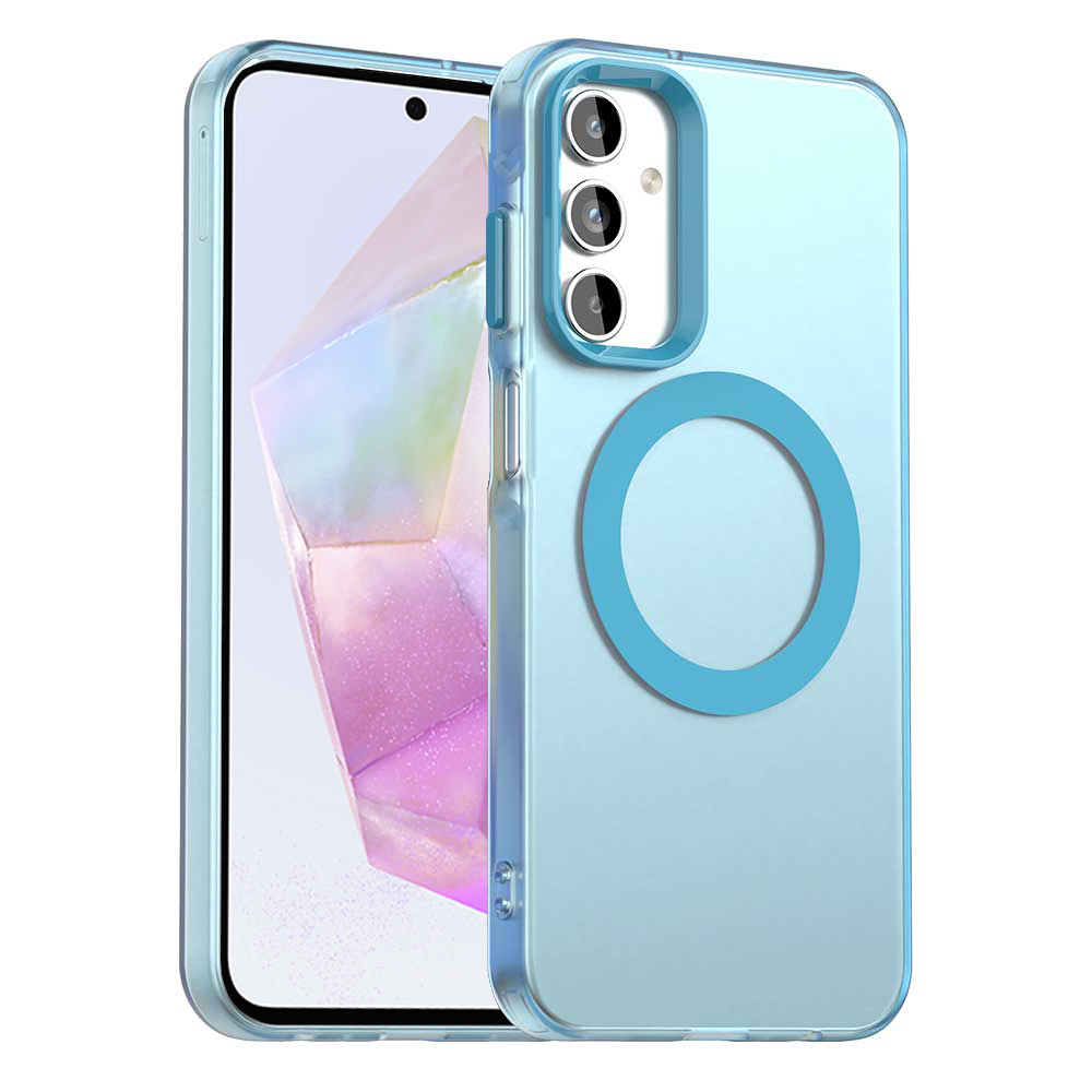 Levně Techsuit CandyCase MagSafe pro Samsung Galaxy A35 5G modrý