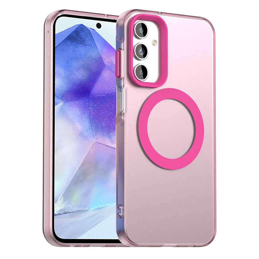 Levně Techsuit CandyCase MagSafe pro Samsung Galaxy A55 5G růžová