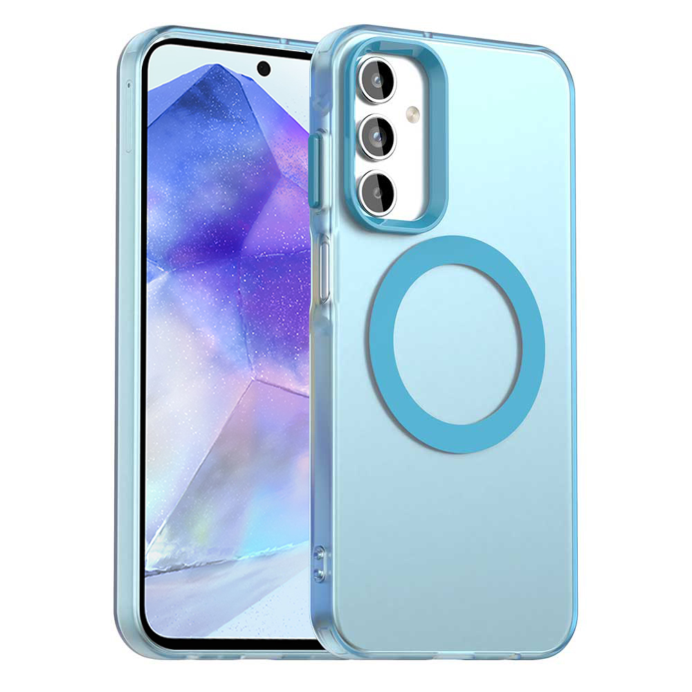Levně Techsuit CandyCase MagSafe pro Samsung Galaxy A55 5G modrý