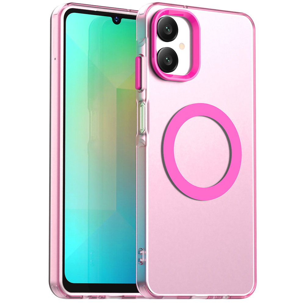 Levně Techsuit CandyCase MagSafe pro Samsung Galaxy A06 růžová