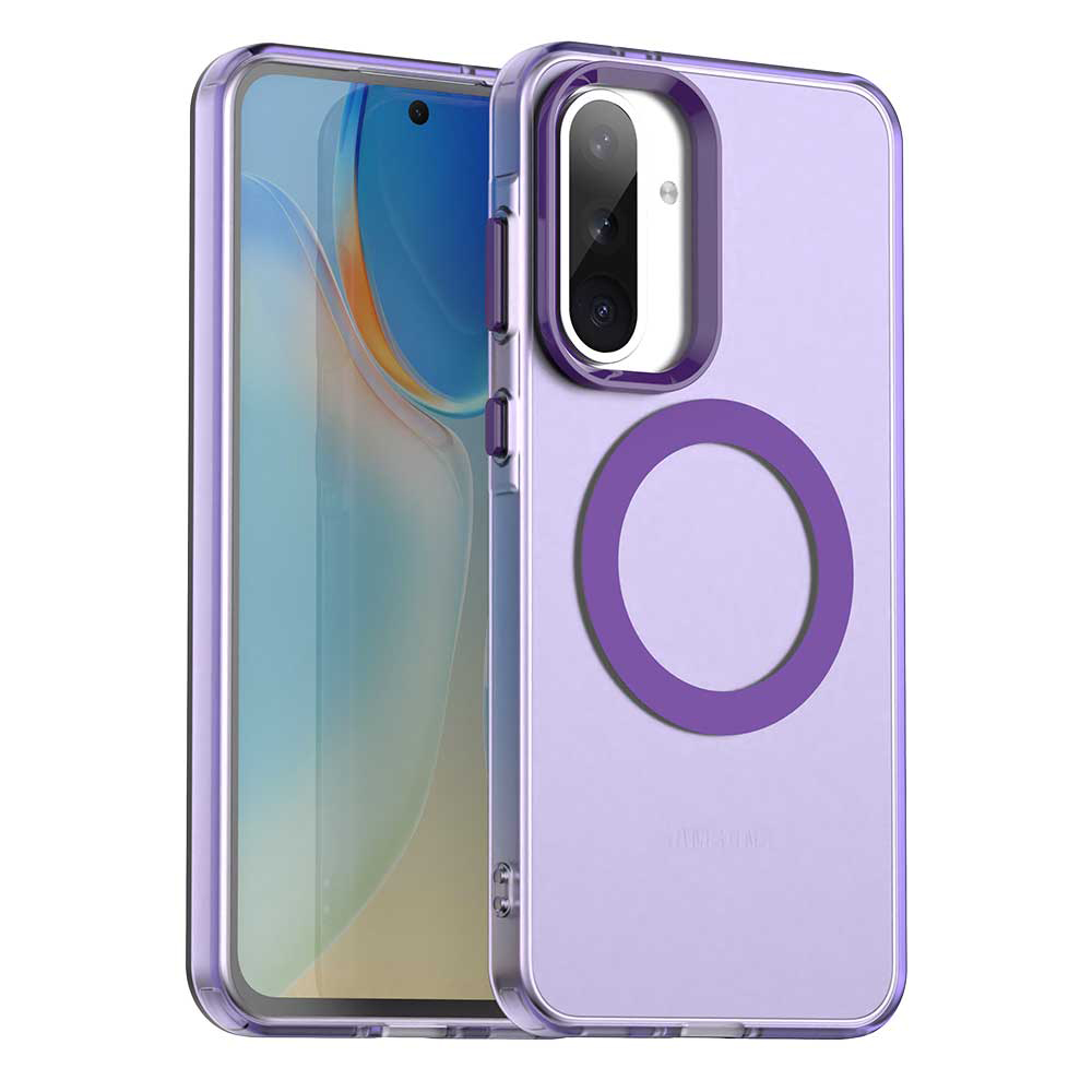 Levně Techsuit CandyCase MagSafe pro Samsung Galaxy A36 5G fialová