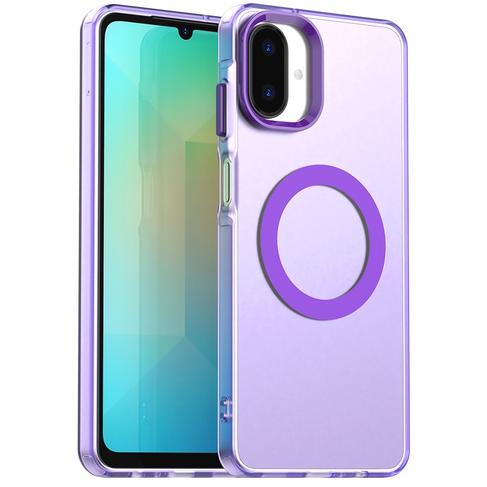 Levně Techsuit CandyCase MagSafe pro Samsung Galaxy A07 4G fialová