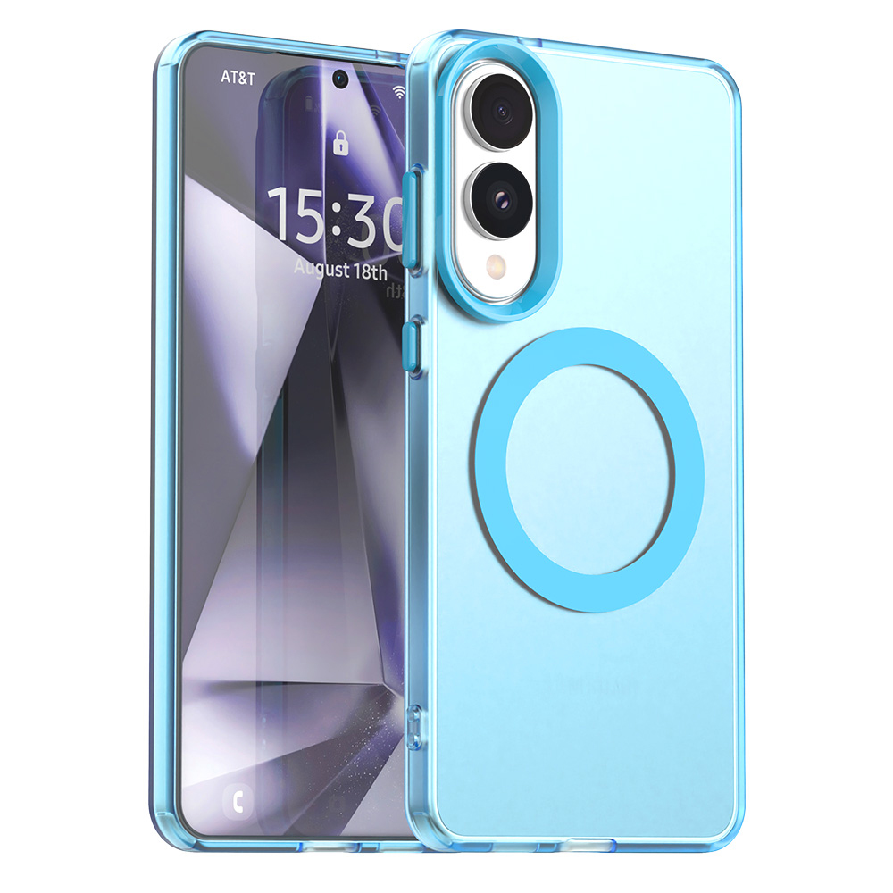 Levně Techsuit CandyCase MagSafe pro Samsung Galaxy S25 Edge modrá