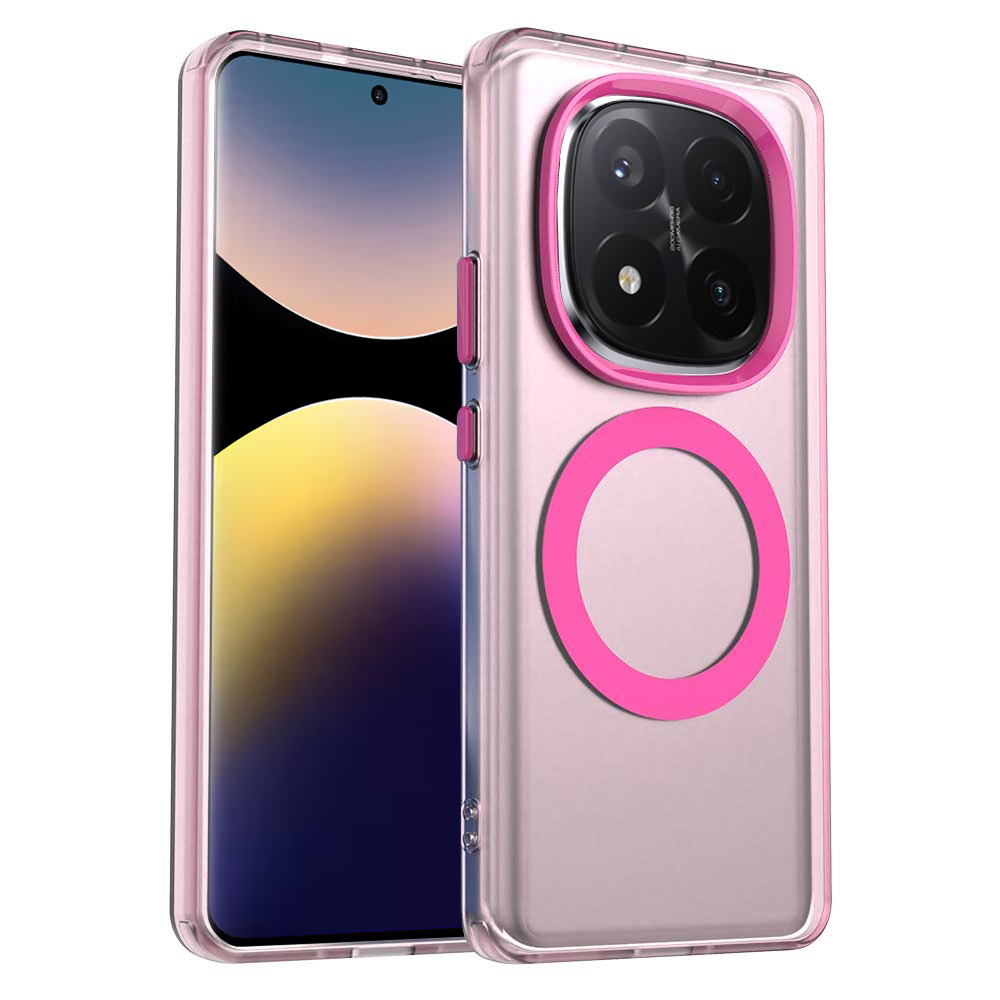 Levně Techsuit CandyCase MagSafe pro Xiaomi Redmi Note 14 Pro+ 5G růžová