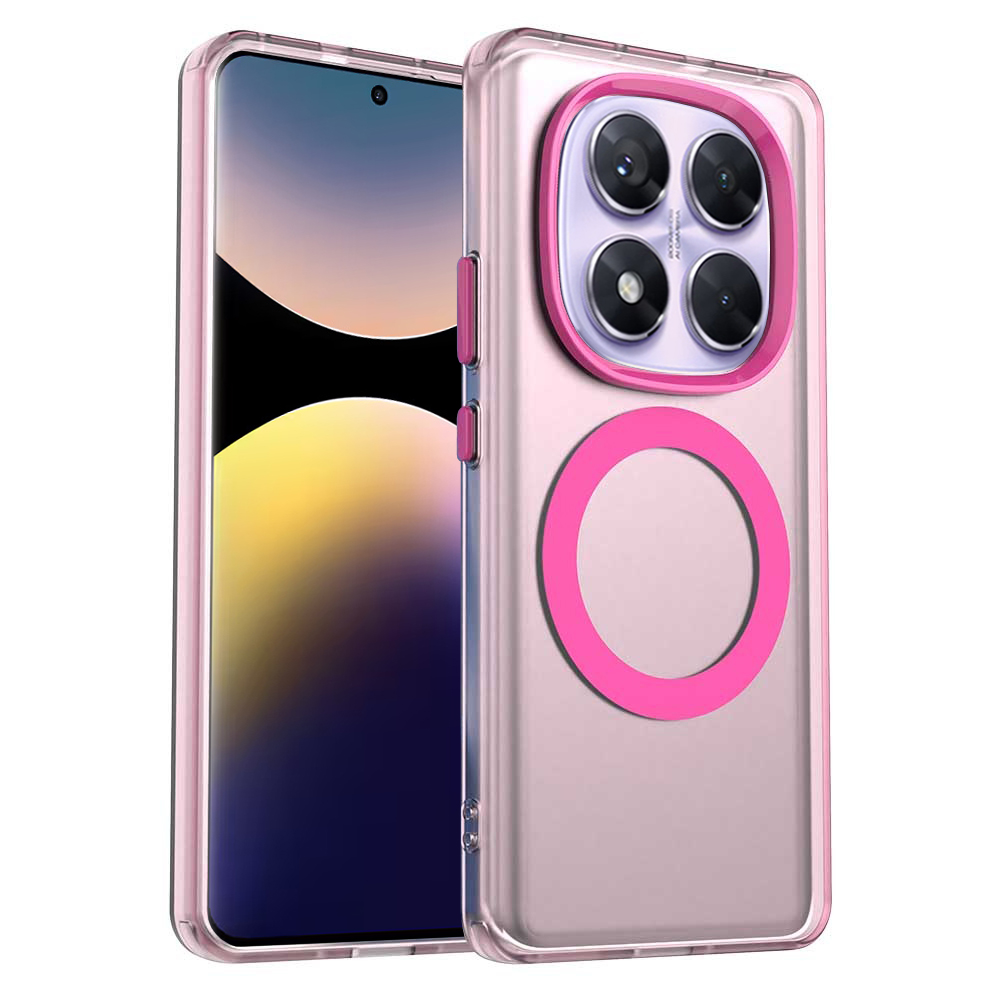 Levně Techsuit CandyCase MagSafe pro Xiaomi Redmi Note 14 Pro 5G Poco X7 růžová
