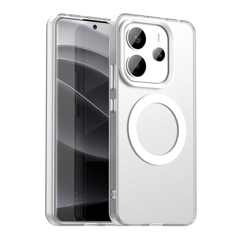 Levně Techsuit CandyCase MagSafe pro Xiaomi Redmi Note 14 4G Standard bílá