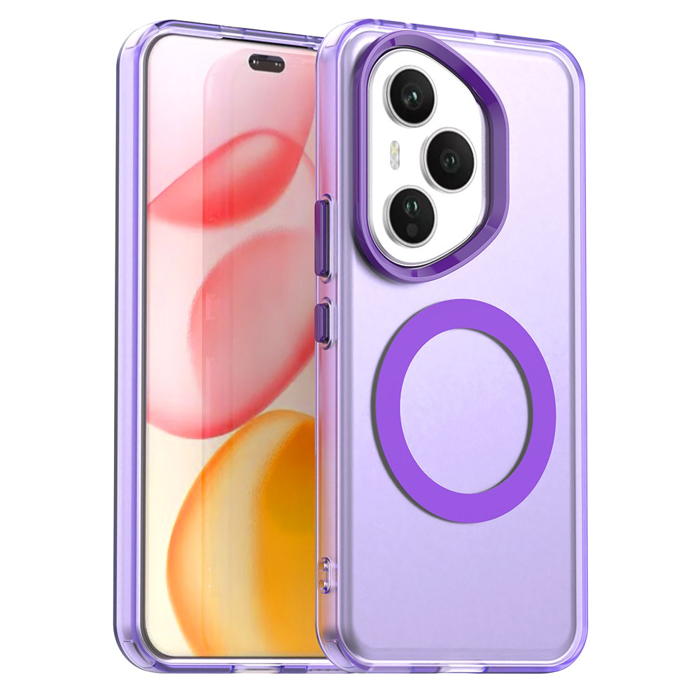 Levně Techsuit CandyCase MagSafe pro Honor 400 Pro fialová