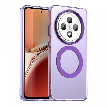 Techsuit CandyCase MagSafe pro Oppo Reno12 F Reno12 FS fialová