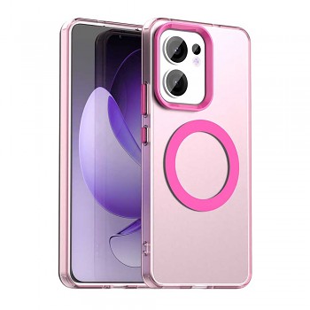 Techsuit CandyCase MagSafe pro Oppo Reno13 F 4G Reno13 F 5G Reno13 FS 5G růžová