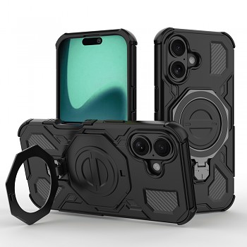Techsuit Carbon Shield PRO pro iPhone 17 černý