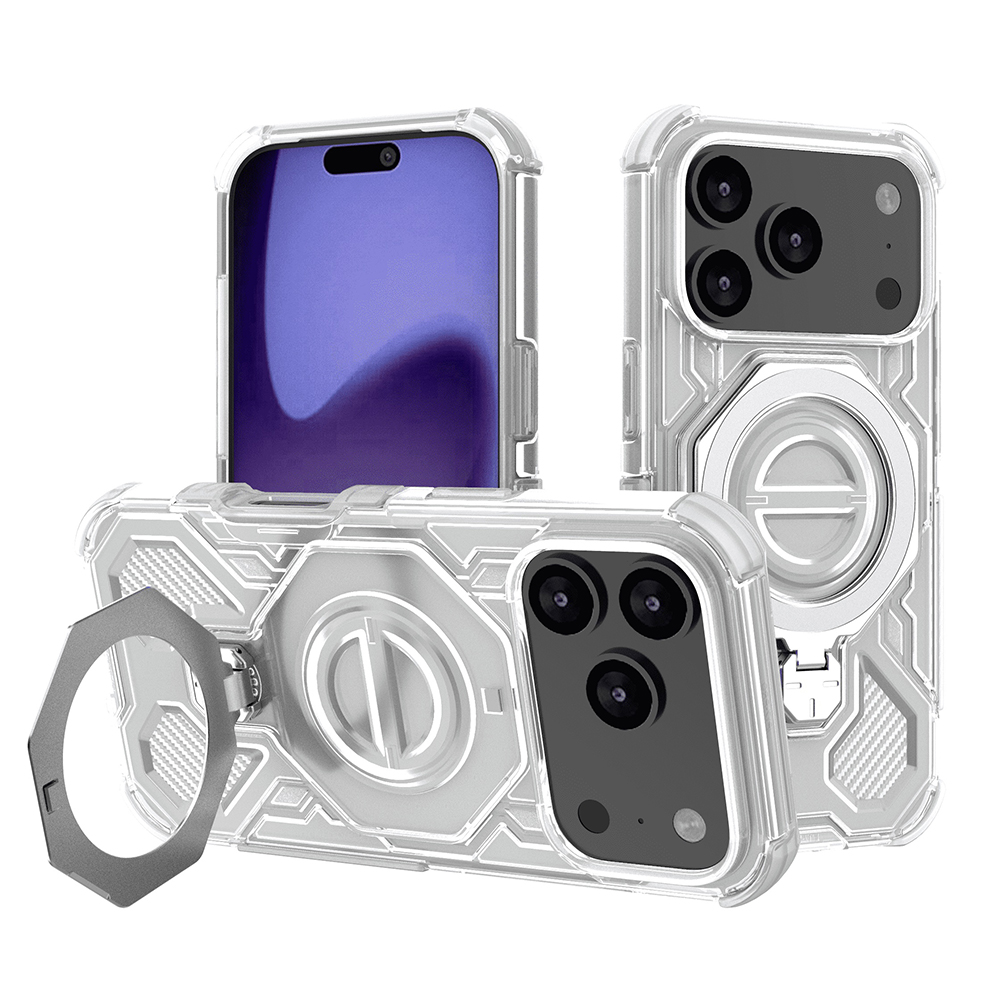 Levně Techsuit Carbon Shield PRO pro iPhone 17 Pro bílá průhledná