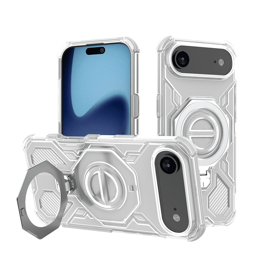 Levně Techsuit Carbon Shield PRO pro iPhone 17 Air bílá průhledná